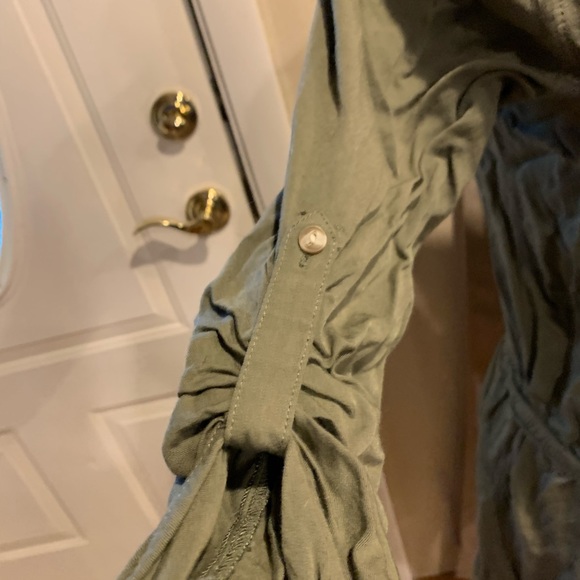 American Eagle Outfitters Button Front Shirt Dress - Picture 5 of 8